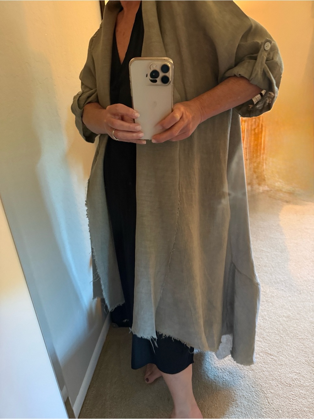 Scandal Italy Calico Duster